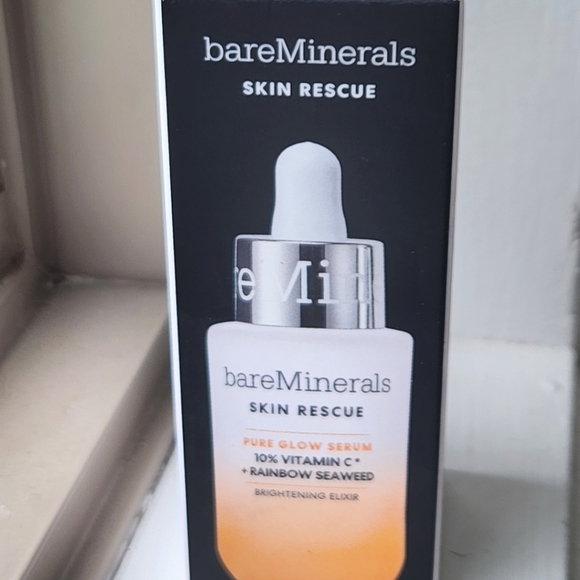 NIB BARE MINERALS SKIN RESCUE PURE GLOW SERUM - Picture 11 of 15